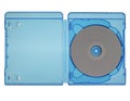 Bluray disc isolated