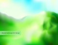 Blure landscape background for design