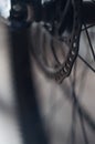 Background of fragment of bicycle Royalty Free Stock Photo