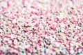 Sugar Star Sprinkles Background Royalty Free Stock Photo