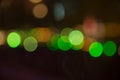 Blured night light. bokeh background, Blur concept . Abstract unfocused blured bokeh light dots background . Defocused christmas Royalty Free Stock Photo