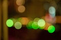 Blured night light. bokeh background, Blur concept . Abstract unfocused blured bokeh light dots background . Defocused christmas Royalty Free Stock Photo