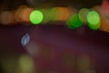 Blured night light. bokeh background, Blur concept . Abstract unfocused blured bokeh light dots background . Defocused christmas Royalty Free Stock Photo