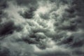 Dark storm sky with light patch in the center Royalty Free Stock Photo