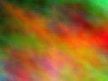 Blurred abstract background. Multicolor hexagonally pixeled abstract background.
