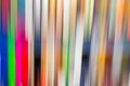 Blurred abstract background of multicolored stripes. Motion blur