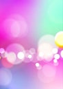 Blurred abstract colorful background with bokeh light Royalty Free Stock Photo