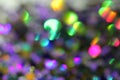Blurred abstract creative background. Purple, pink and lilac background. Lens flare. Colorful bokeh light. Illuminated burst of m Royalty Free Stock Photo