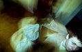 Blurred abstract of drunk man Royalty Free Stock Photo