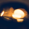 blurred abstract golden fugures Royalty Free Stock Photo