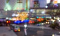 Blurred abstract image of pedestrians