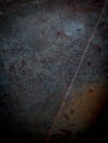 Blurred abstract image of rusty iron plate background Royalty Free Stock Photo