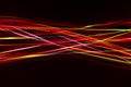 Blurred abstract line from LED light. Royalty Free Stock Photo