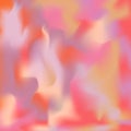 Blurred abstract multicolor background of warm shades of purple, pink and yellow Royalty Free Stock Photo