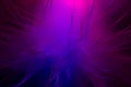 Blurred abstract pink and blue bokeh lights. Fiber optic defocused background Royalty Free Stock Photo