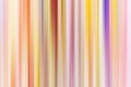 Blurred abstract rainbow texture background in pastel colors with vertical stripes. Royalty Free Stock Photo