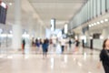 Blurred background at the airport international Royalty Free Stock Photo