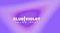 Blurred background with blue violet color spot