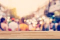 Blurred background. Blurred people walking through a city street Royalty Free Stock Photo