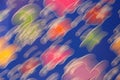 Blurred background fish colours Royalty Free Stock Photo
