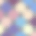 Geometric abstract pattern. Soft colors blurred background. Royalty Free Stock Photo