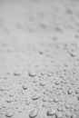 Blurred background with rain drops on window pane Royalty Free Stock Photo