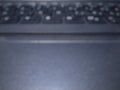 Blurred black computer keyboard, with space bar Royalty Free Stock Photo