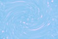 blurred blue vortex background with abstract snow Royalty Free Stock Photo