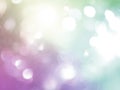 Blurred bokeh background, blue, white, pink, circles, light effect Royalty Free Stock Photo