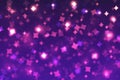 Blurred bokeh background rhombuses blue,purple,pink,black, birth