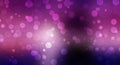 Blurred bokeh light on dark colorful background. New Year holidays template. Abstract glitter defocused blinking stars Glowing and Royalty Free Stock Photo