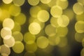 Blurred bokeh light in warm tone background Royalty Free Stock Photo