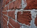 Blurred brick wall fragment graphic background