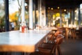 Blurred cafe ambiance, ideal as a captivating restaurant background