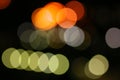 Blurred City Lights Royalty Free Stock Photo