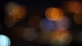 Blurred city lights Royalty Free Stock Photo