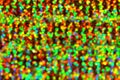 Blurred colorful background of festive confetti and tinsel Royalty Free Stock Photo