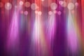 Blurred colourful lights on stage, abstract image of concert lighting Royalty Free Stock Photo