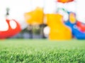 Blurred colorful playground Royalty Free Stock Photo