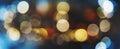 Abstract Bokeh blurred color light can use background. Royalty Free Stock Photo