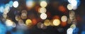 Abstract Bokeh blurred color light can use background. Royalty Free Stock Photo