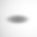 Blurred dark object on white background Royalty Free Stock Photo