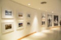 Blurred or defocus of Art Gallery Royalty Free Stock Photo