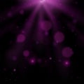 Blurred defocused rays or light beam on dark background Royalty Free Stock Photo