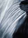 Blurred detail for falling water