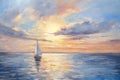 Blurred Dreams: A Resplendent Sunset with Friends on a Princess