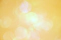 Blurred glitter gold yellow light bokeh background  Christmas festival or Happy new year  abstract background Royalty Free Stock Photo