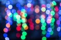 Blurred glittering christmas lights. Christmas or New Year background