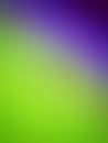 Blurred gradient of lime green and dark purple in trendy background colors with smooth texture, abstract colorful background