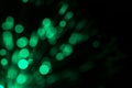 Blurred green splash, bokeh light effect background. Royalty Free Stock Photo